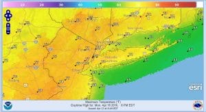 monday Spring Blocking Sweetspot