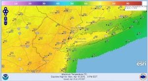 monday Beautiful Weather Continues