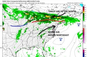 Weather Conditions Slowly Improving