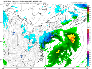nam72 Nam Model Shifts Northward