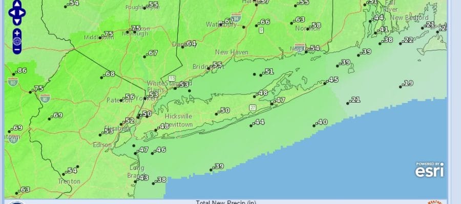 Showers Approach Milder Temperatures