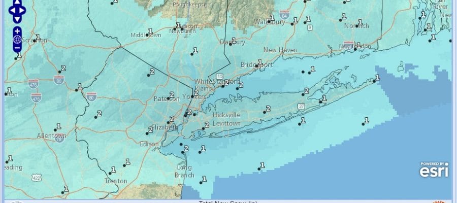 Snowfall Forecasts National Weather Service