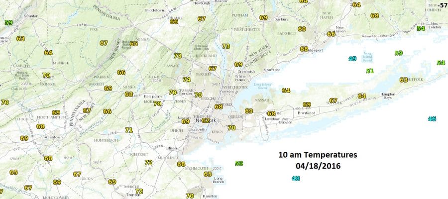 Near 80 Degrees This Afternoon