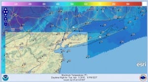 tuesday Freeze Warning Tonight