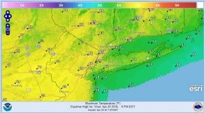 Fire Risk Elevated Red Flag Warning Connecticut