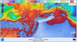 wind2 National Weather Service Snowfall  Wind Forecasts