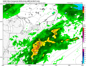 NAM12 Rainy Morning Commute