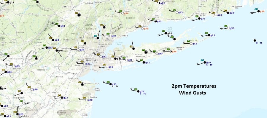 Windy Afternoon Rain Late Tuesday