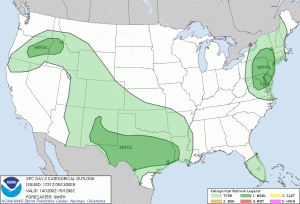 day2otlk_1730 Downpours Moving Eastward