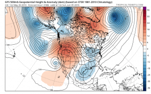gfs168 Long Range Active Cool Start to June