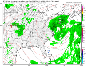 gfs168 Dry Weather Returns