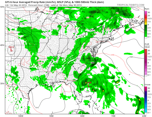 gfs198 Memorial Day Holiday Weekend Early Outlook