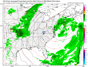gfs48 Clouds Wet Weather Ahead Sunshine Midweek