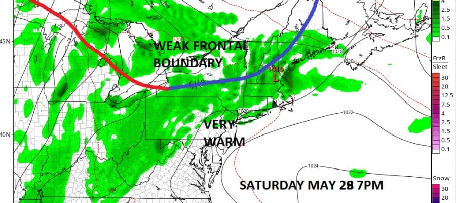 HOLIDAY WEEKEND WEATHER