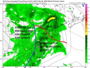 GFS78 Patchy Fog Overnight Along Coast