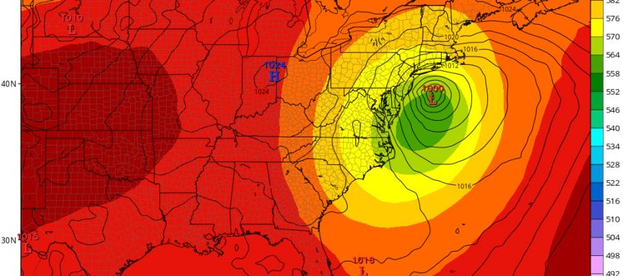 Euro Weather Model Late Week Rain