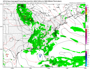 gfs114 Storm Threat Ending Nice Sunday Ahead