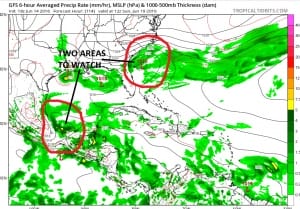 gfs114 Tropical Cyclone Potential Next 7 Days