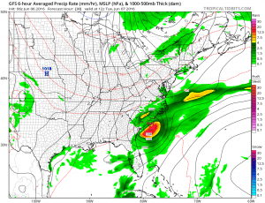 gfs30 Tropical Storm Warnings Florida Coasts