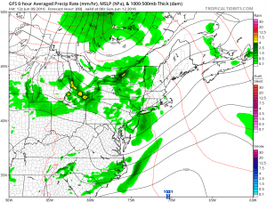 gfs60 Belmont stakes Great Weather Continues Slight Risk Saturday