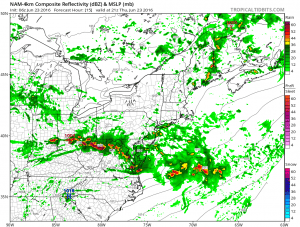 nam15 Severe Weather Threat Thursday June 23