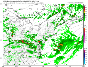Severe Weather Threat Shifts South