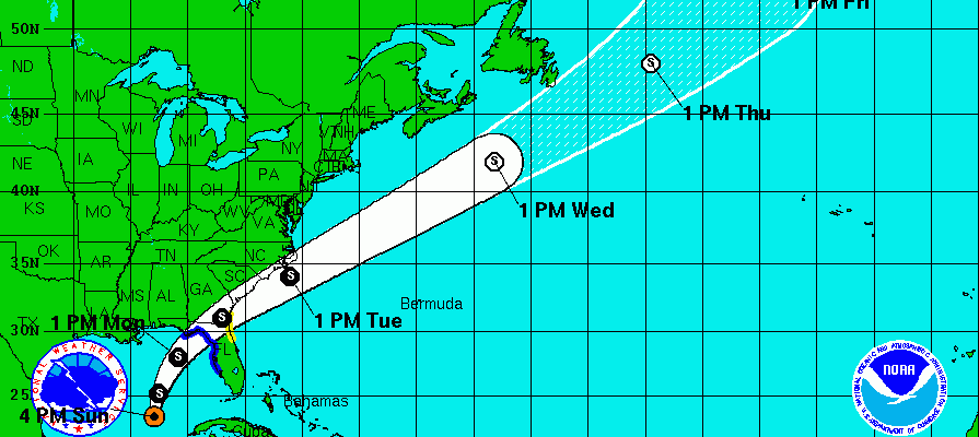 Tropical Storm Colin Forms Warnings West Florida