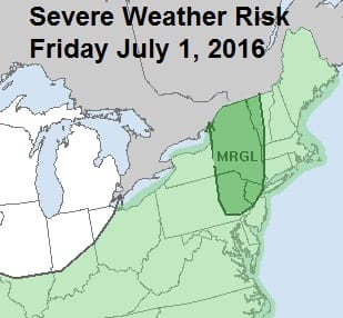 Severe Weather Threat Friday
