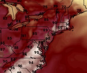 GFS96 JOESTRADAMUS HOT HUMID WEATHER
