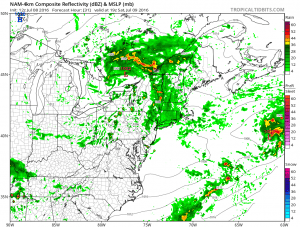 Showers Thunderstorms Possible Into Saturday Night