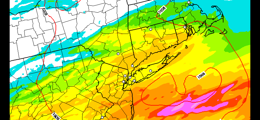 Rain Moving Northward