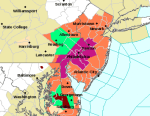 Heat Advisory New Jersey