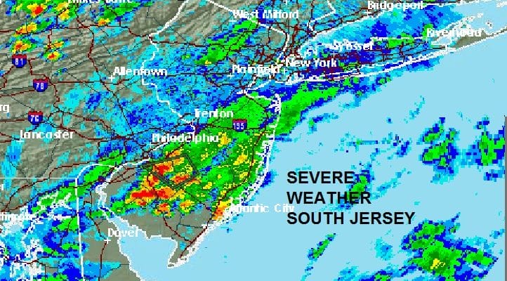 Severe Weather Continue In South Jersey