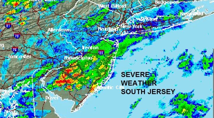 Severe Weather Continue In South Jersey