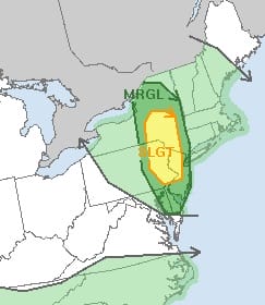 Severe Weather Threat Raised By S.P.C.