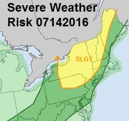 severe Heat Advisory Severe Weather Threat