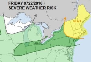 Severe Weather Risk Friday
