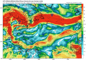 shear Atlantic Hurricane Season Western Atlantic Satellte Loop