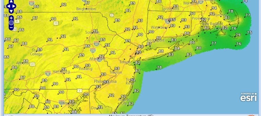 July Heatwave Threat for Thunderstorms