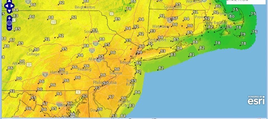 Excessive Heat Humidity Thunderstorms