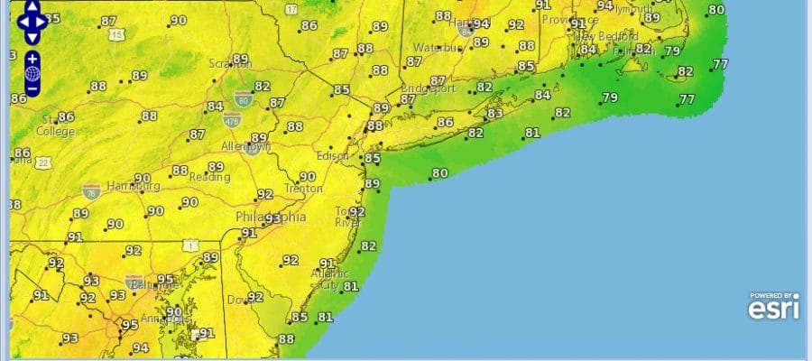 Hot Humid Thunderstorms
