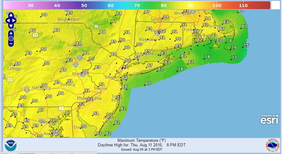 august heat humidity thunderstorms