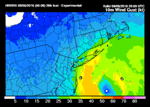 tropical storm force