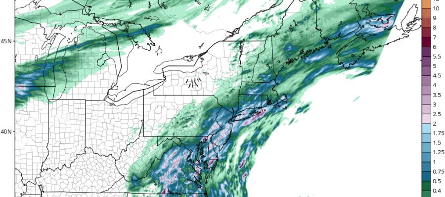 hrrr rainfall moving in