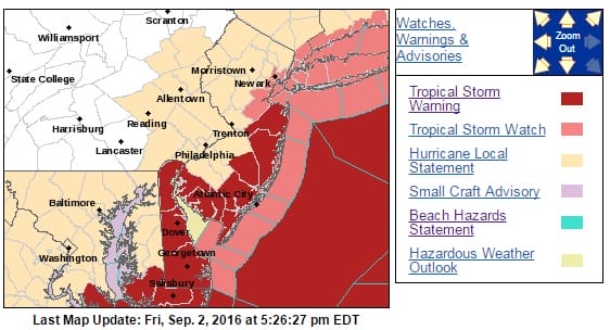 TROPICAL STORM WARNING