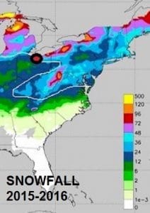 snowfall2015-2016 Winter 2016-2017
