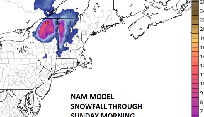 snowfall forecast