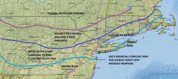 snow forecasts