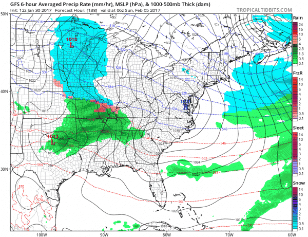 super bowl sunday snow