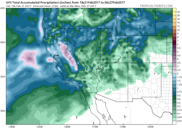 major storm california